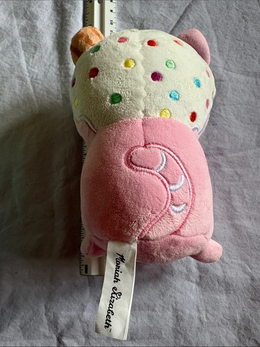 Plush Green & Blue Giraffe Stuffed Animal - Soft Kids Toy